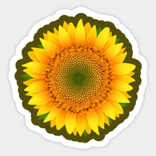 Sunflower Sticker